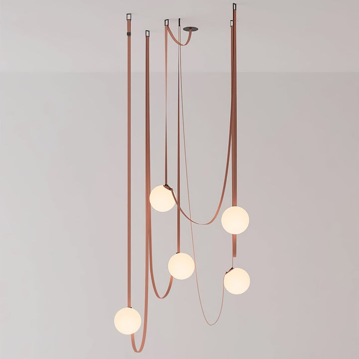 Multiple Belt Art Pendant Light - Vakkerlight