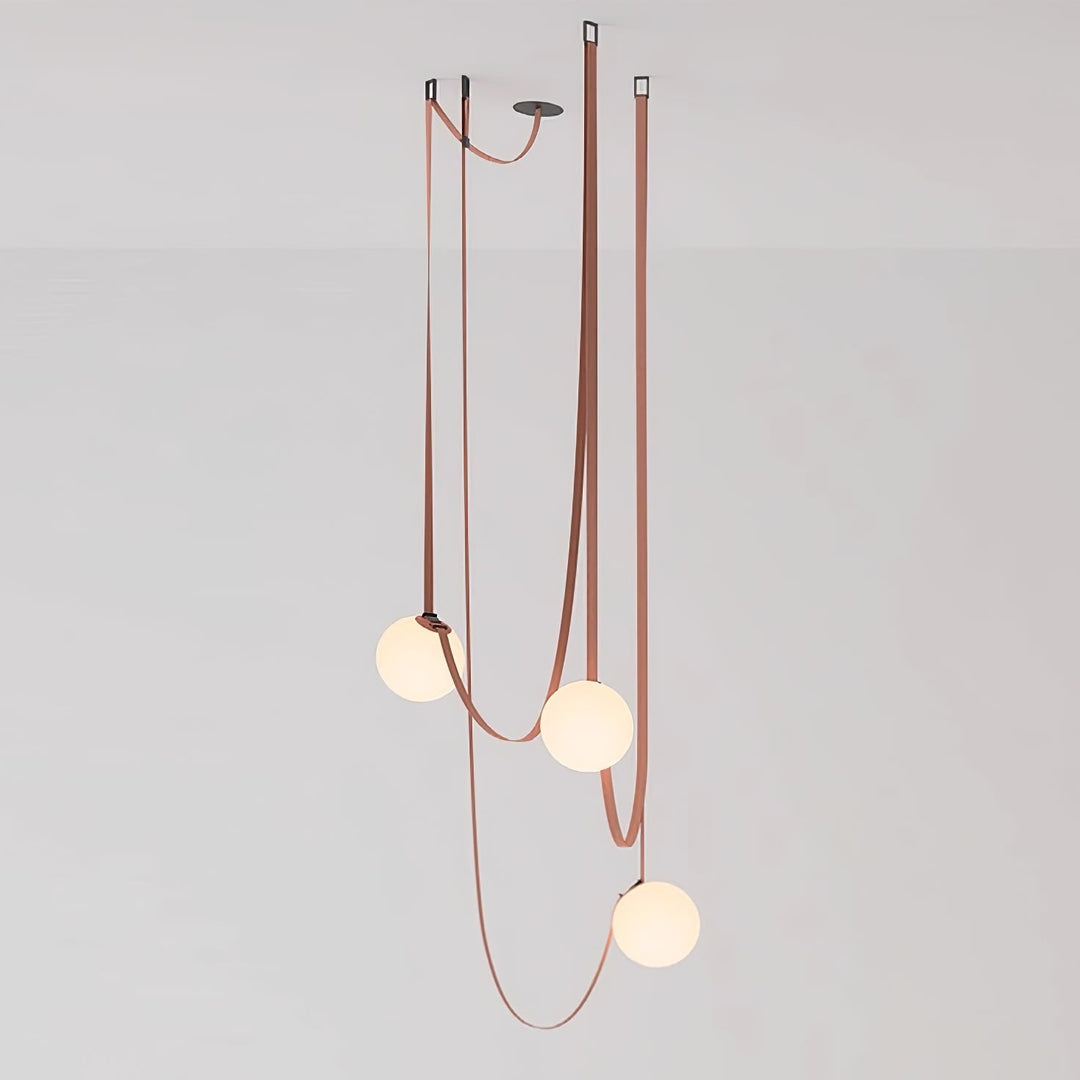 Multiple Belt Art Pendant Light - Vakkerlight
