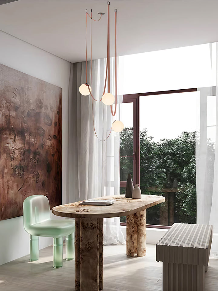 Multiple Belt Art Pendant Light - Vakkerlight