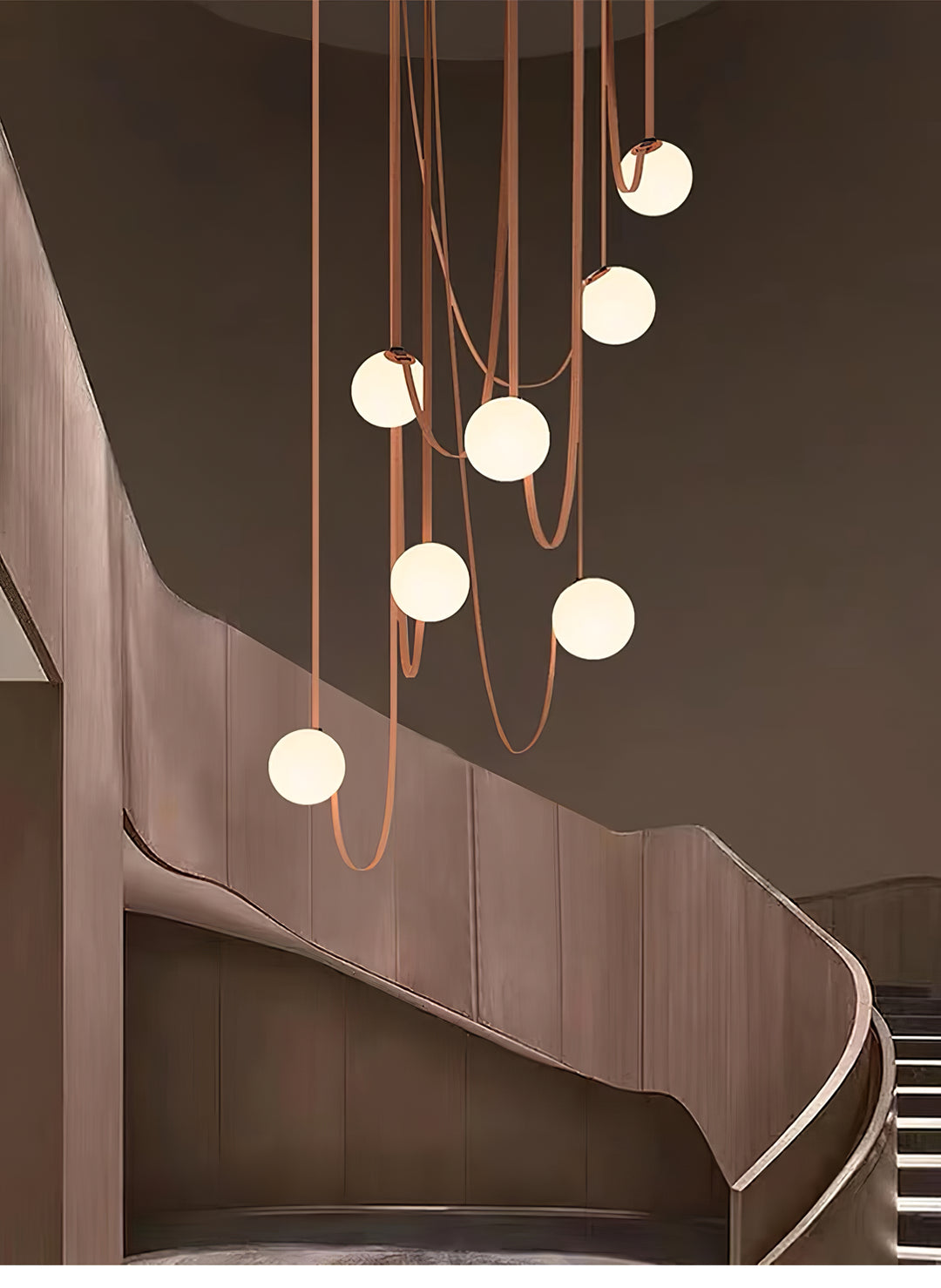 Multiple Belt Art Pendant Light - Vakkerlight