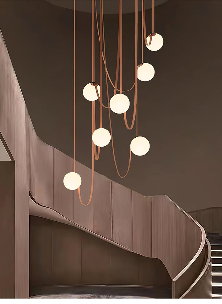 Multiple Belt Art Pendant Light - Vakkerlight