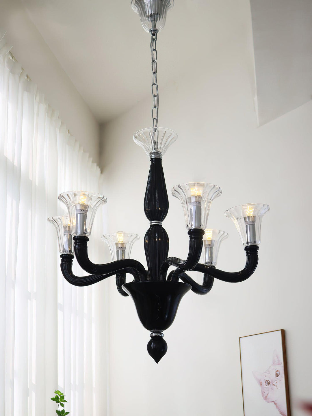 Murano Candle Chandelier - Vakkerlight