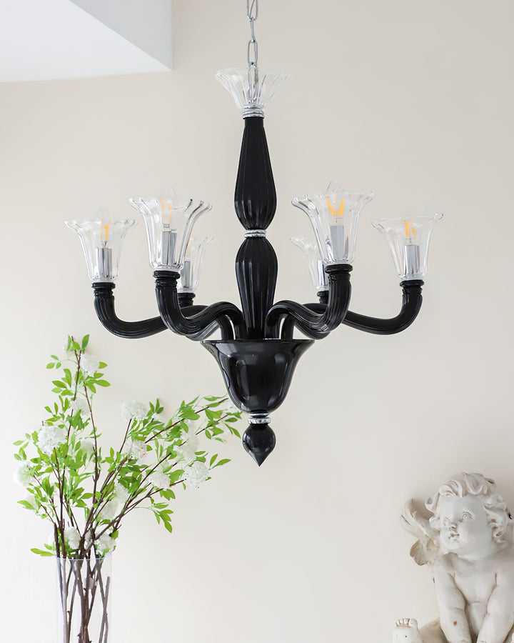 Murano Candle Chandelier - Vakkerlight