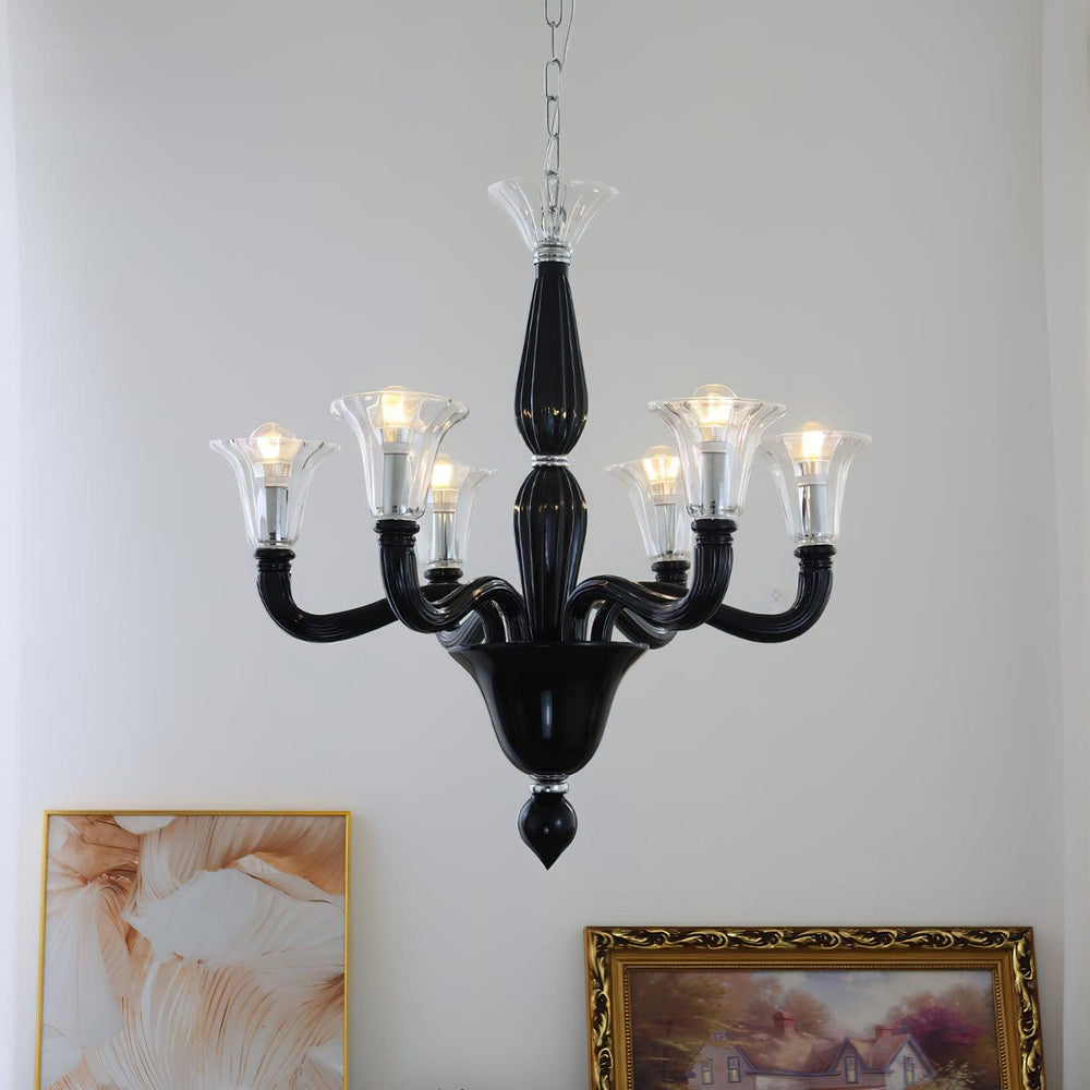 Murano Candle Chandelier - Vakkerlight