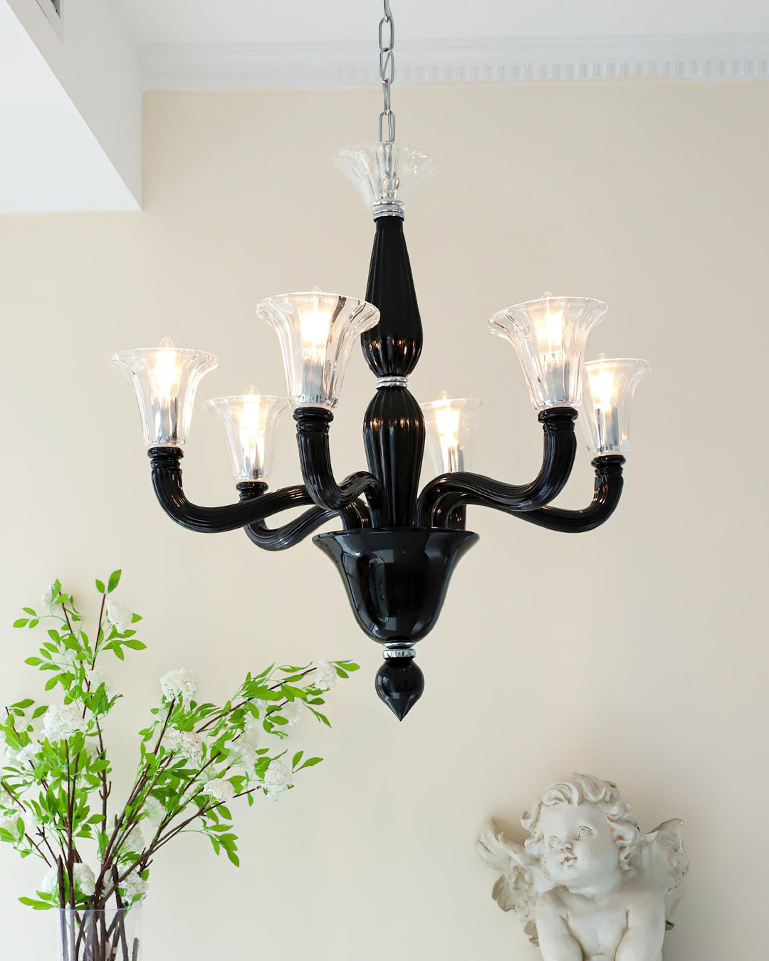 Murano Candle Chandelier - Vakkerlight