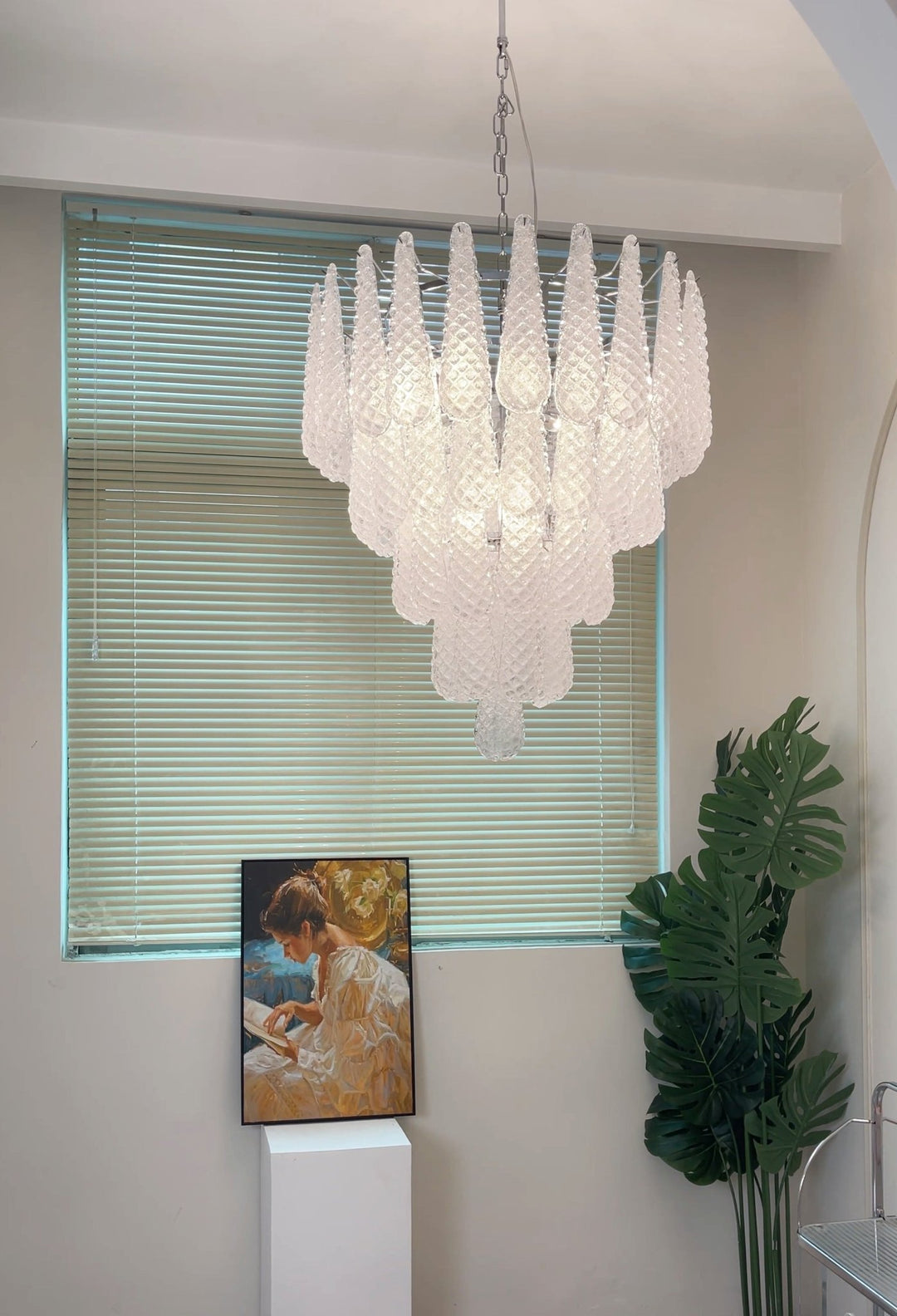 Murano Glass Dewdrop Chandelier - Vakkerlight