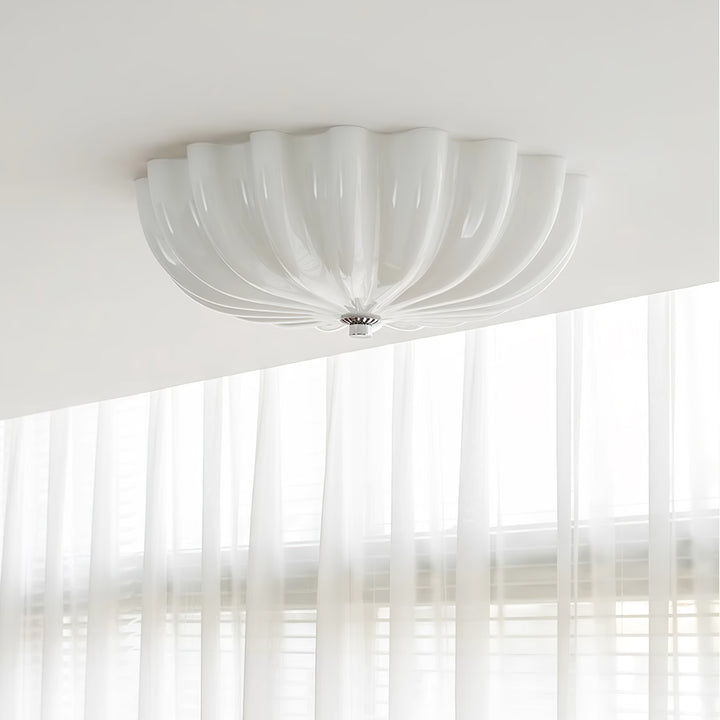 Murano Glass Flush Ceiling Light - Vakkerlight