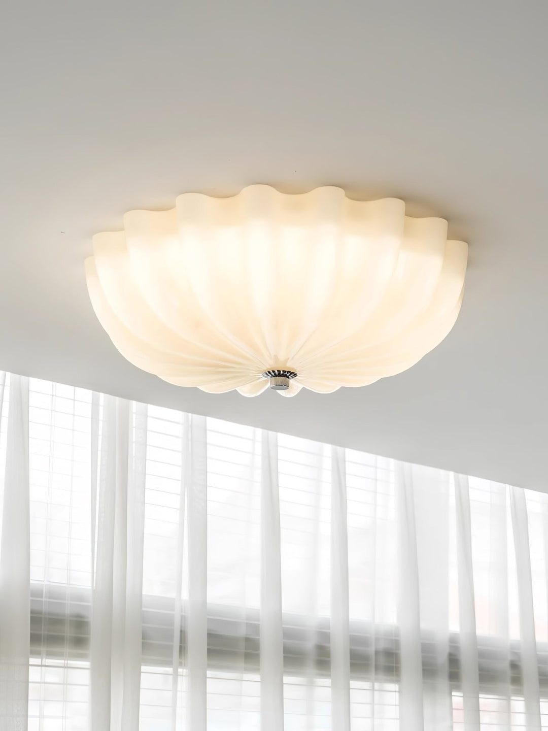 Murano Glass Flush Ceiling Light - Vakkerlight