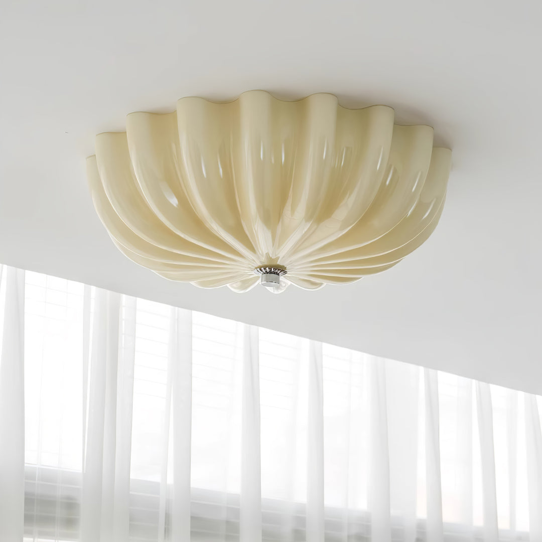 Murano Glass Flush Ceiling Light - Vakkerlight