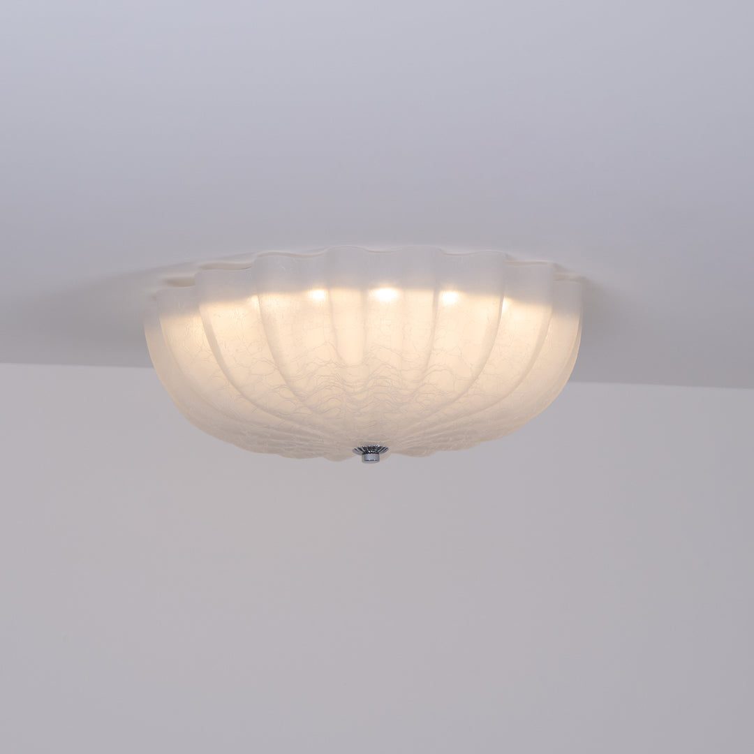 Murano Glass Flush Ceiling Light