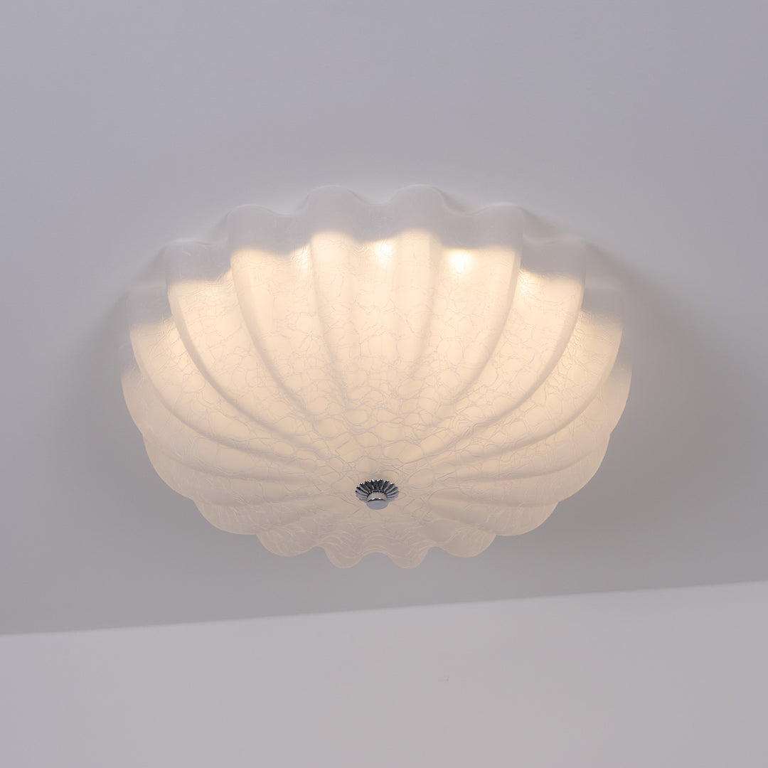 Murano Glass Flush Ceiling Light