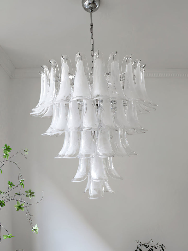 Murano Glass Petals Chandelier - Vakkerlight