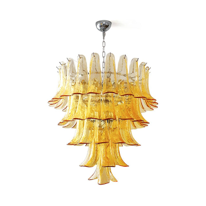 Murano Glass Petals Chandelier - Vakkerlight