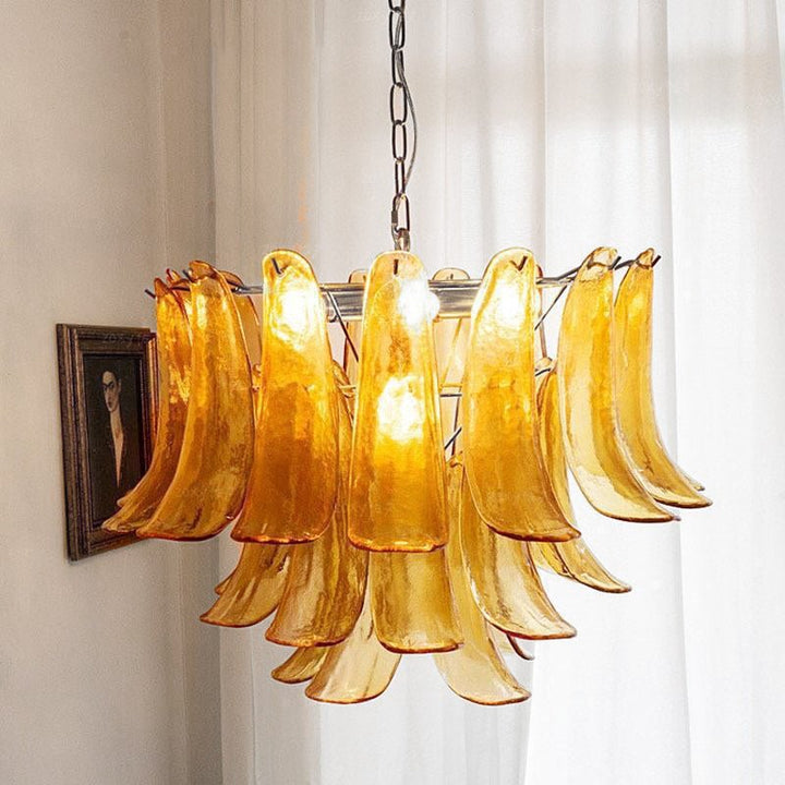 Murano Glass Petals Chandelier - Vakkerlight