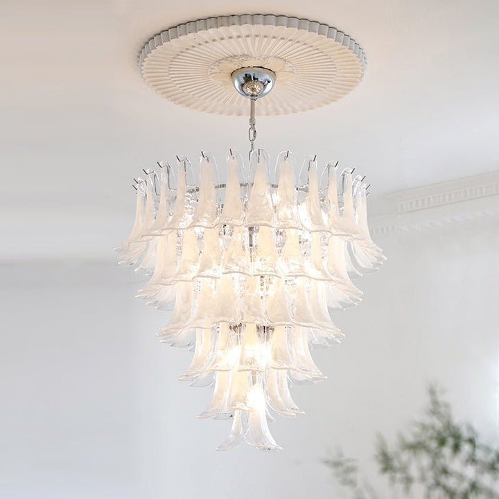 Murano Glass Petals Chandelier - Vakkerlight