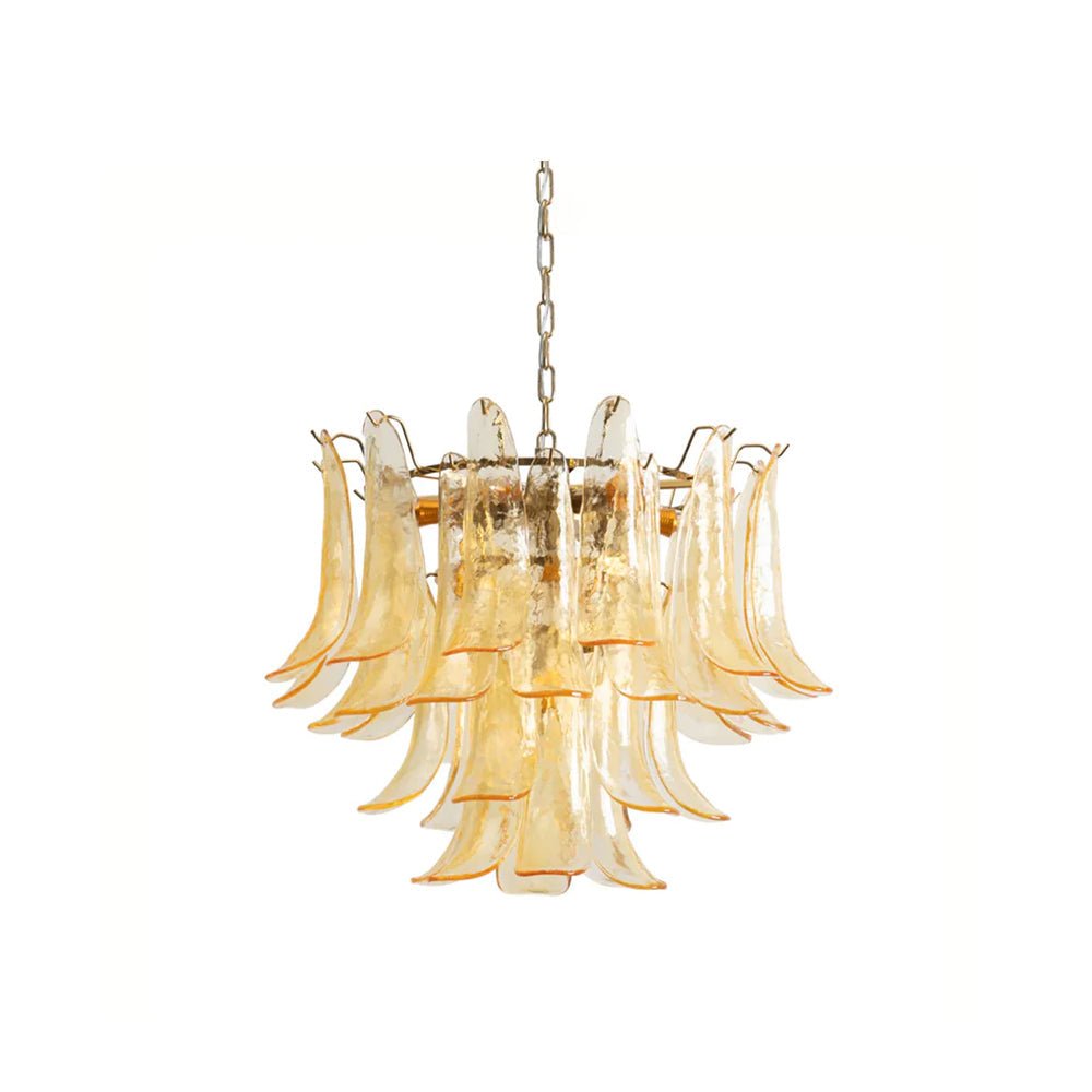Murano Glass Petals Chandelier - Vakkerlight