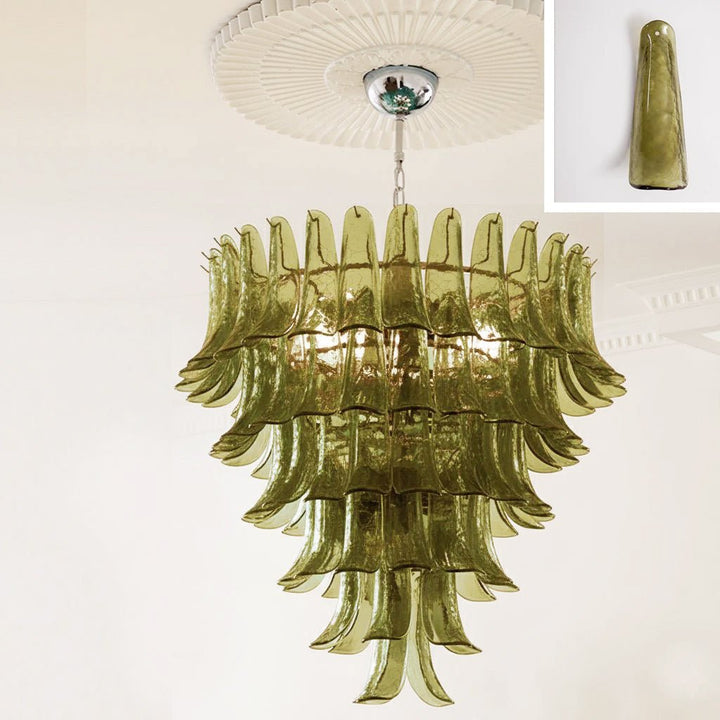 Murano Glass Petals Chandelier - Vakkerlight