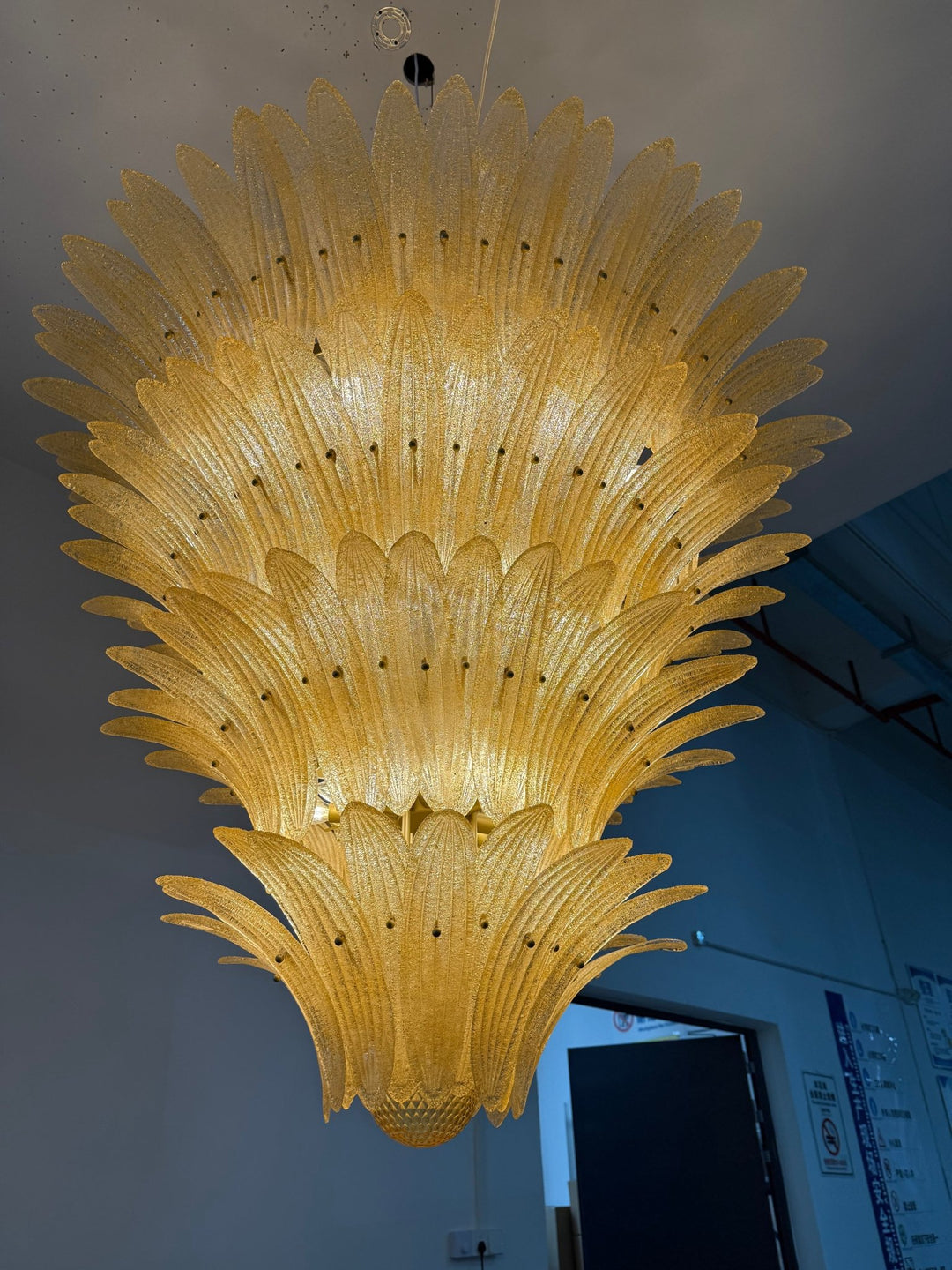 Murano Palmette Chandelier - Vakkerlight