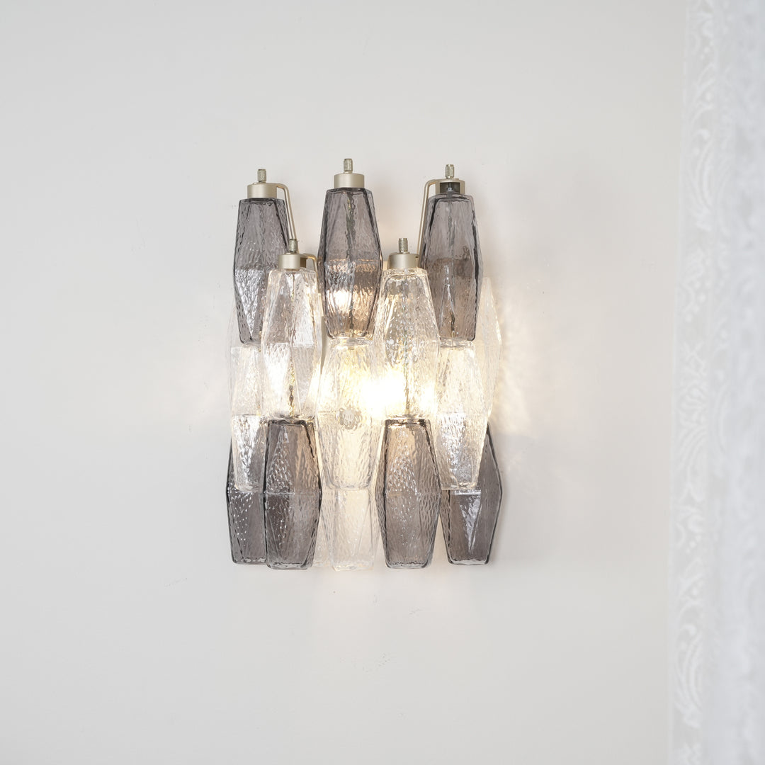 Murano Rhombus Glass Wall Lamp - Vakkerlight