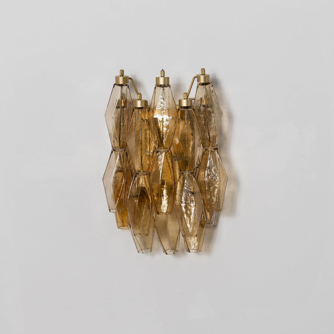 Murano Rhombus Glass Wall Lamp