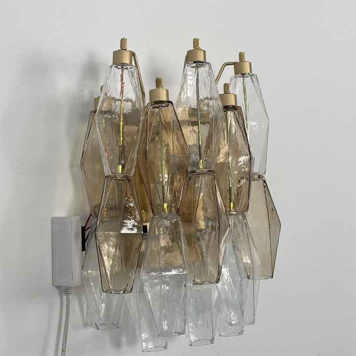 Murano Rhombus Glass Wall Lamp - Vakkerlight