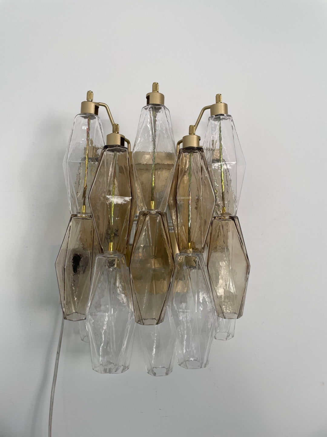 Murano Rhombus Glass Wall Lamp - Vakkerlight