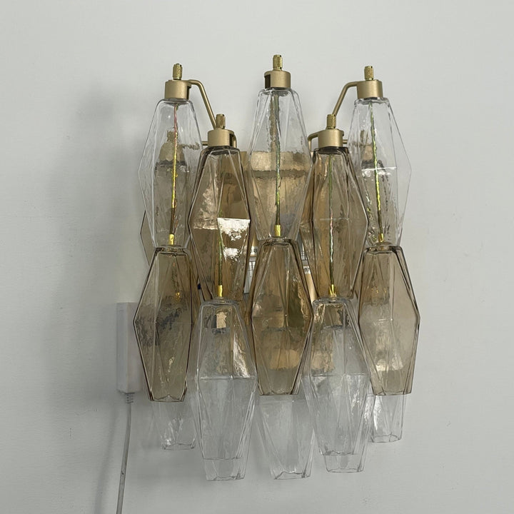 Murano Rhombus Glass Wall Lamp - Vakkerlight