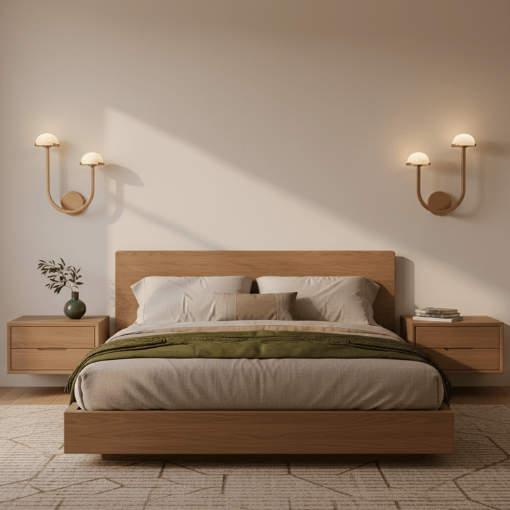 Mushroom Alabaster Wall Lamp - Vakkerlight