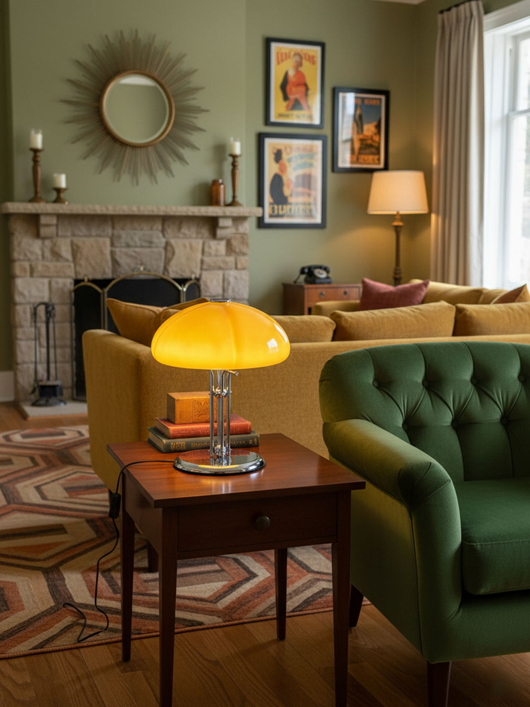 Mushroom Bauhaus Table Lamp - Vakkerlight