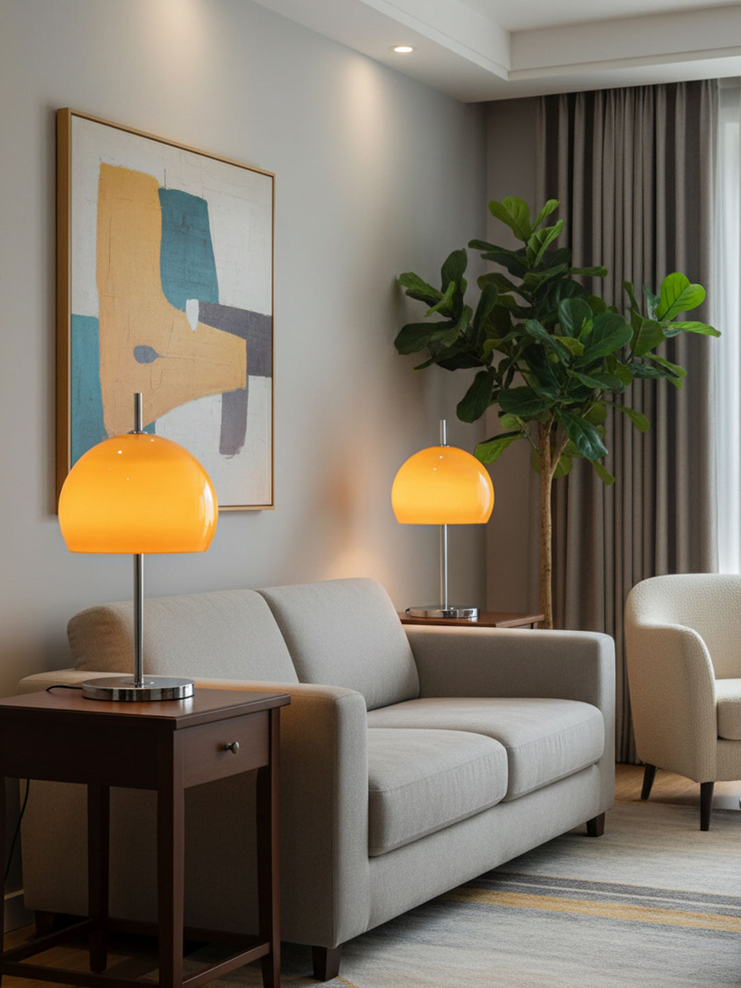 Mushroom Bauhaus Table Lamp - Vakkerlight