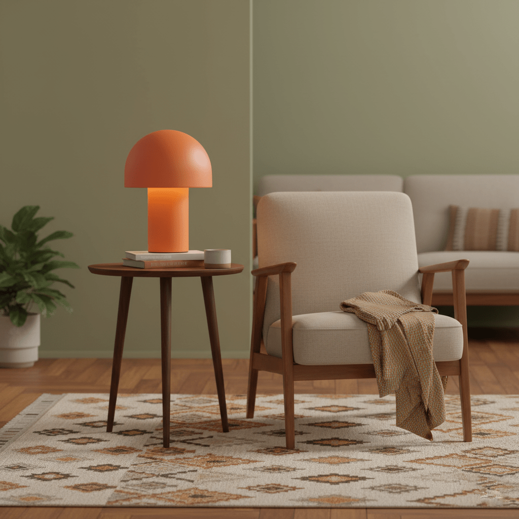 Mushroom Umbrella Table Lamp - Vakkerlight