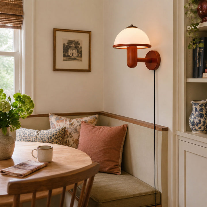 Mushroom Wood Wall Lamp - Vakkerlight