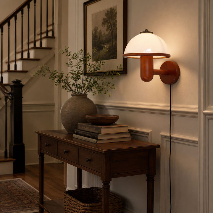 Mushroom Wood Wall Lamp - Vakkerlight
