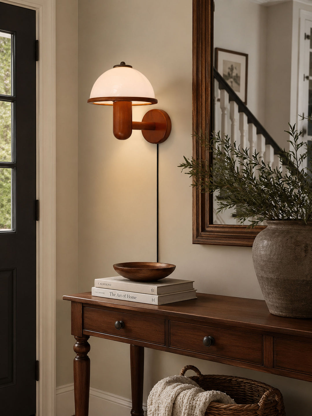Mushroom Wood Wall Lamp - Vakkerlight