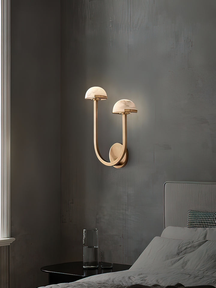 Mushroom Alabaster Wall Lamp - Vakkerlight