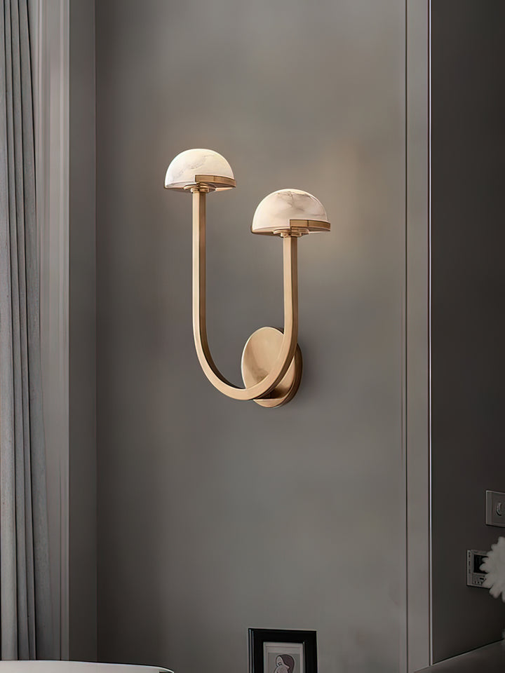 Mushroom Alabaster Wall Lamp - Vakkerlight