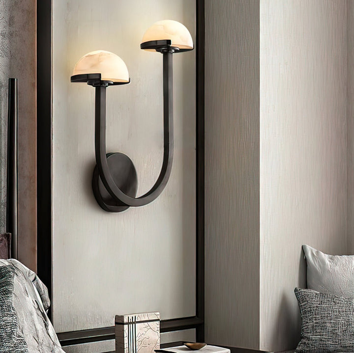 Mushroom Alabaster Wall Lamp - Vakkerlight