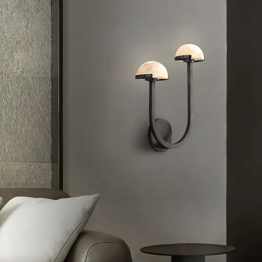 Mushroom Alabaster Wall Lamp - Vakkerlight