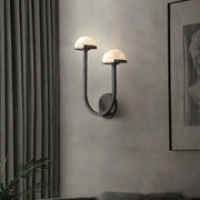 Mushroom Alabaster Wall Lamp