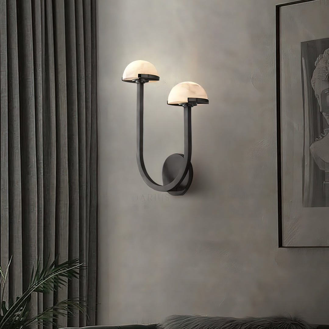 Mushroom Alabaster Wall Lamp - Vakkerlight