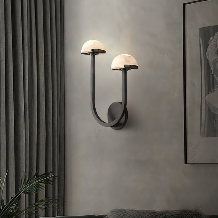 Mushroom Alabaster Wall Lamp - Vakkerlight