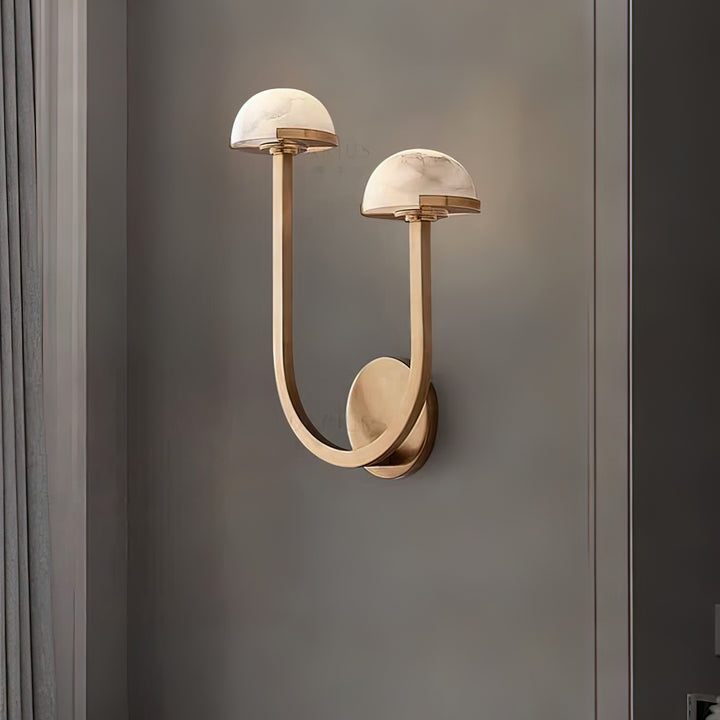 Mushroom Alabaster Wall Lamp - Vakkerlight