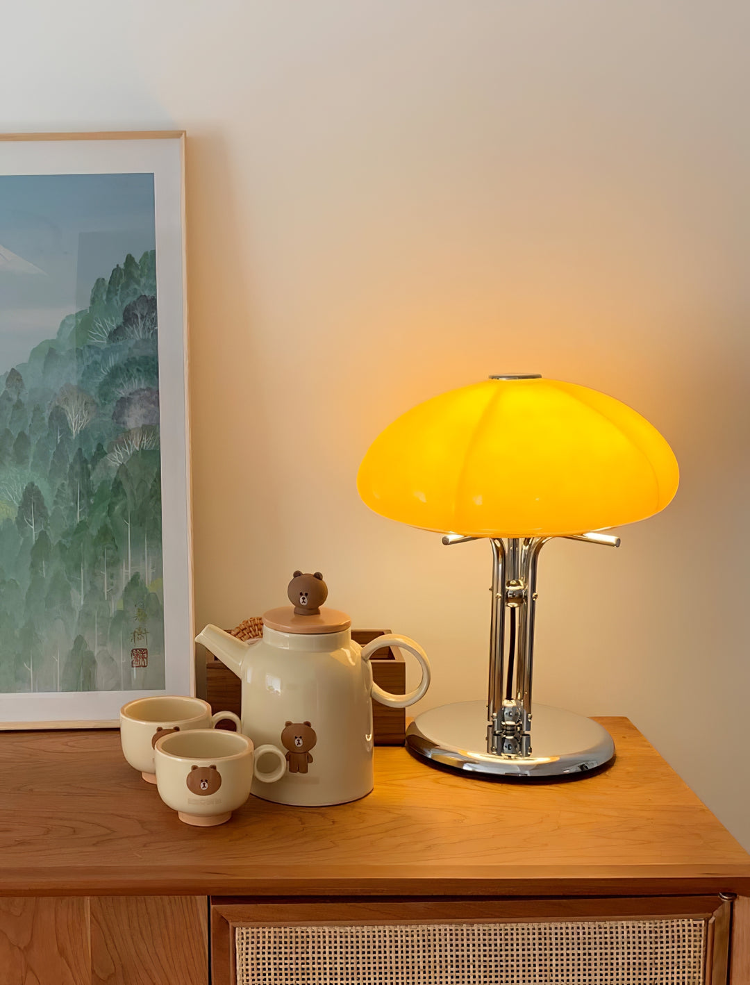 Mushroom Bauhaus Table Lamp - Vakkerlight