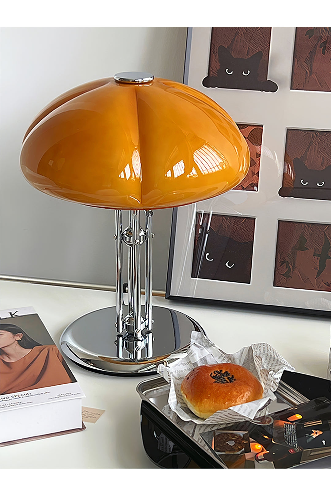 Mushroom Bauhaus Table Lamp - Vakkerlight