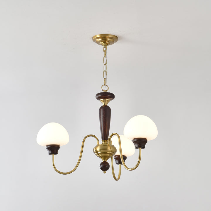 Mushroom Cap Chandelier - Vakkerlight