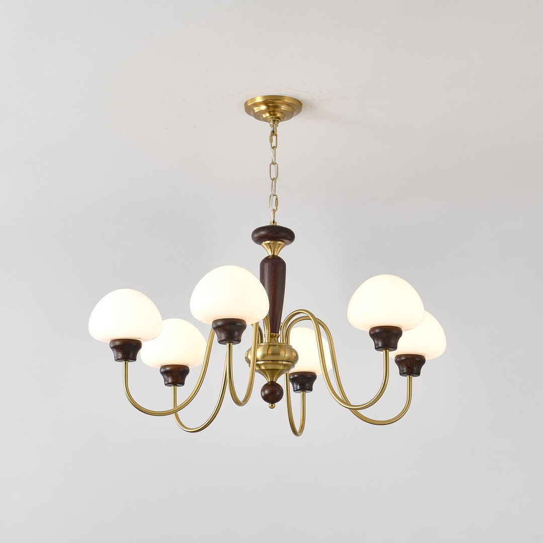 Mushroom Cap Chandelier - Vakkerlight