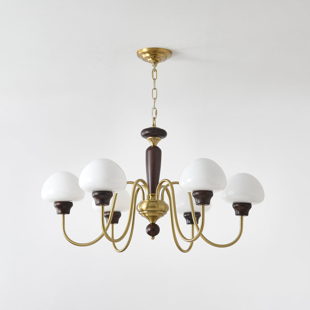 Mushroom Cap Chandelier - Vakkerlight