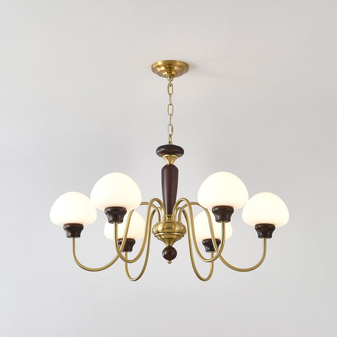 Mushroom Cap Chandelier - Vakkerlight