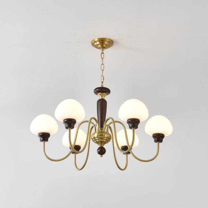 Mushroom Cap Chandelier - Vakkerlight