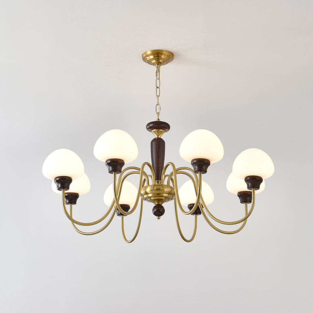 Mushroom Cap Chandelier - Vakkerlight